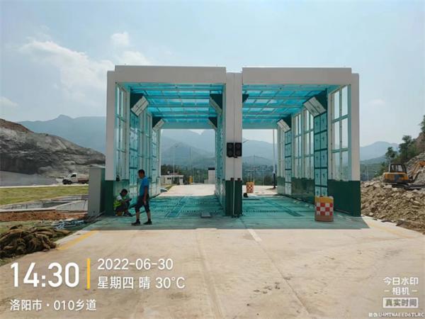 矿场龙门式洗车机