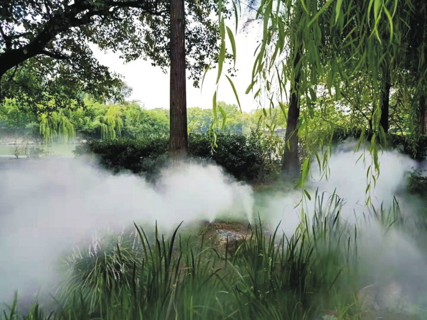 园林景区造景降温