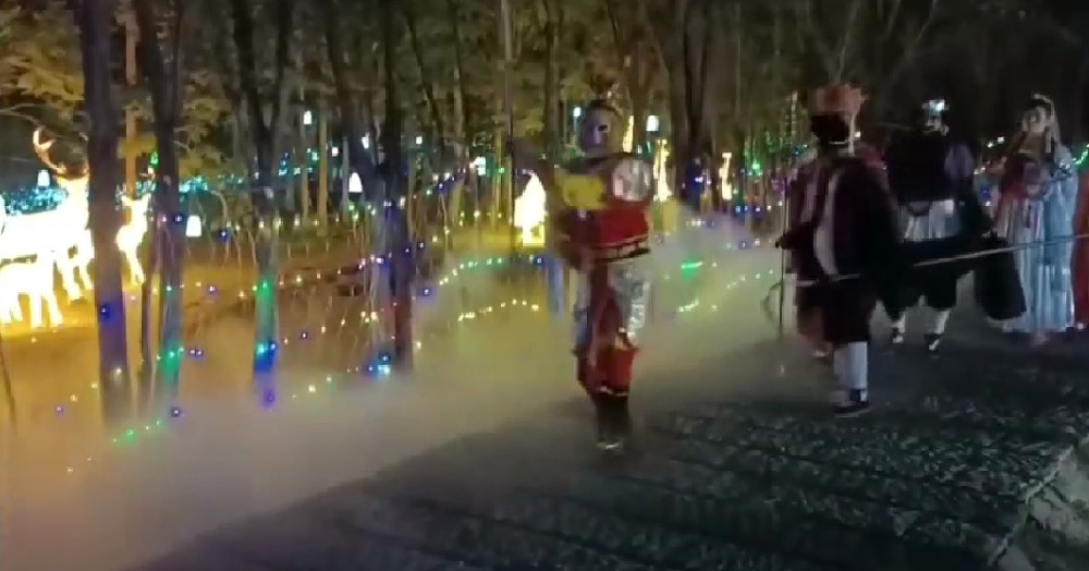 游乐场雾森降温系统