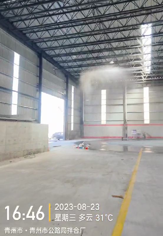 360度旋转干雾抑尘雾桩